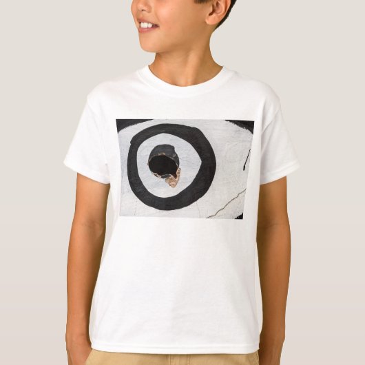T-shirt cible déchire (Devant)