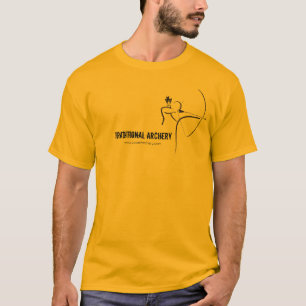 T-shirt Cible décontractée ou chasse du tir à l'arc