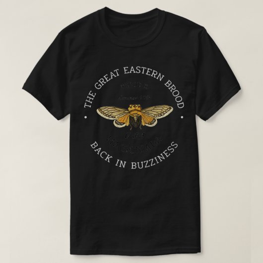 T-shirt Cicada Insect Great Eastern Brood X USA 2021 Magic (Design devant)