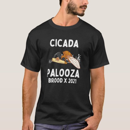 T-shirt Cicada Palooza (Devant)