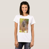T-shirt Cicada sur le tronc (Devant entier)