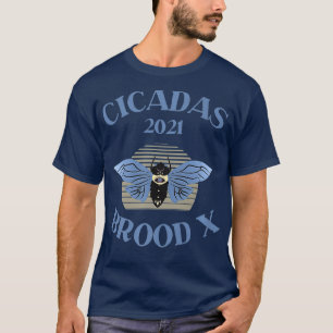 T-shirt Cicada Tee Cicada Insect Brood X Cicadas
