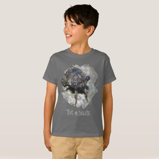 T-shirt Cicada Ugly Bug Nature Insect  (Devant entier)