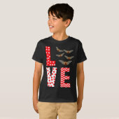T-shirt Cicada Valentines Day Love Valentine Cute Hearts  (Devant entier)