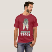 T-shirt Cicadas Brood X 2021 Magicicada Premium (Devant entier)
