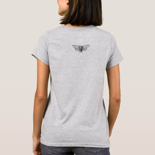 T-shirt Cicadas Brood X Funny I survived custom (Dos)