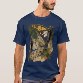 T-shirt Cicadas Insects Vintage 1929 Illustrations (Devant)