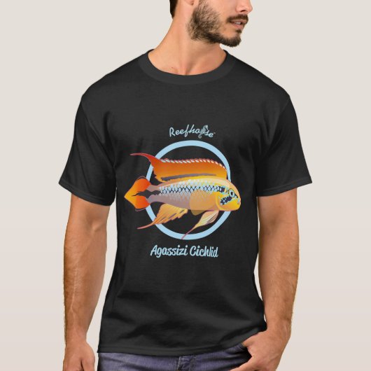 T-shirt Cichlidé d'Agassiz (Devant)