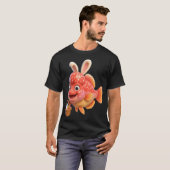 T-shirt Cichlidé fleur de Pâques (Devant entier)