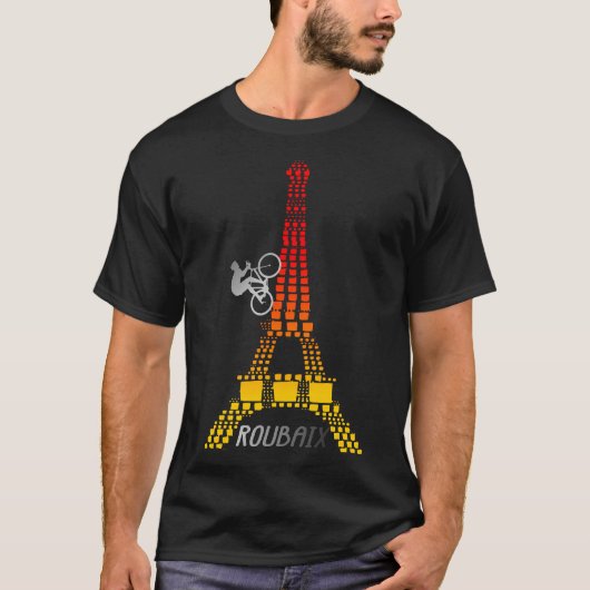 T-shirt Ciclismo  Paris Roubaix (Devant)