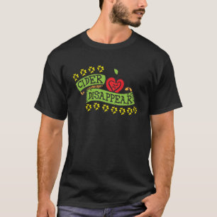 T-shirt Cider Disparaître Vinaigre Conditionnement