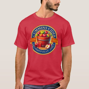 T-shirt Cidre Cummins Cidre Humour Adulte Boisson de fanta
