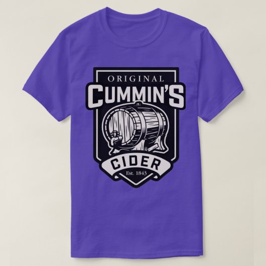 T-shirt Cidre Cummins d'origine (Design devant)
