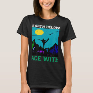 T-shirt Ciel Au-Dessus Terre En Dessous Paix Intérieure Yo
