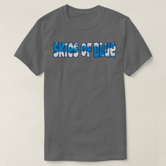 T-shirt Ciel bleu (Design devant)