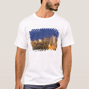 T-shirt Ciel de Chicago, Illinois, pris depuis West Loop