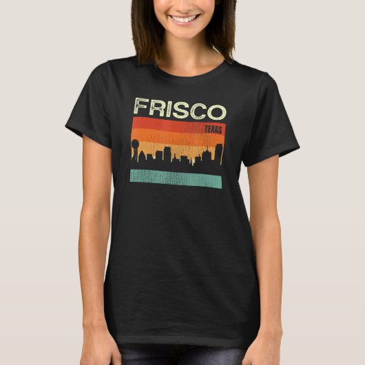 T-shirt Ciel de Frisco Texas (Devant)