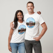 T-shirt Ciel de Hartford CT (Unisexe)