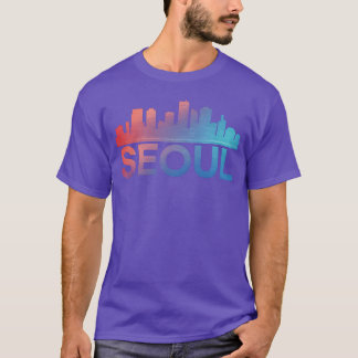 T-shirt Ciel de Séoul ami de la ville sud-coréenne