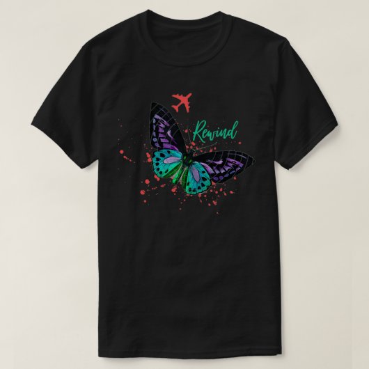 T-shirt Ciel d'été Monarch Butterfly (Design devant)