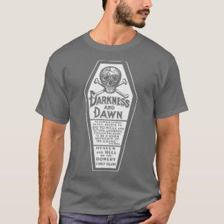 T-shirt Ciel enfer café Vintage