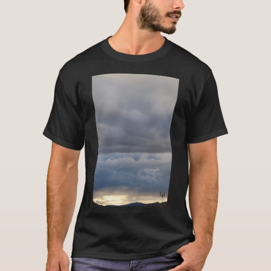 T-shirt Ciel Orageux Long (Devant)