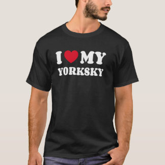 T-shirt Cieux de York J'aime mon ciel de York
