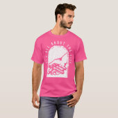 T-shirt Cigar Sarcastic Saying It'S All About The Size (Devant entier)