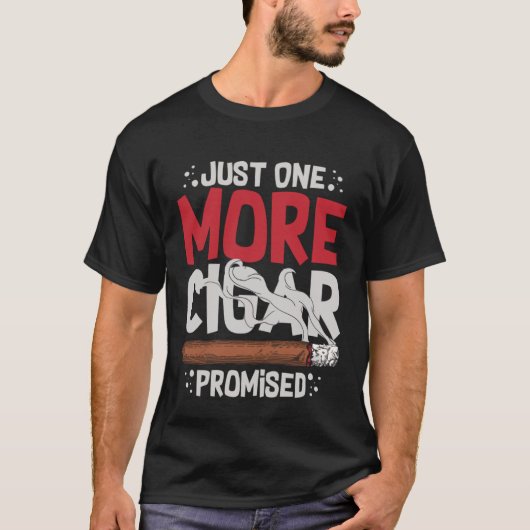 T-shirt Cigar Smoker Smoking Quotes (Devant)