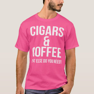 T-shirt Cigare Cigare Amateur Cigare Cigares Café