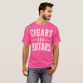 T-shirt Cigares Et Guitares (Devant entier)