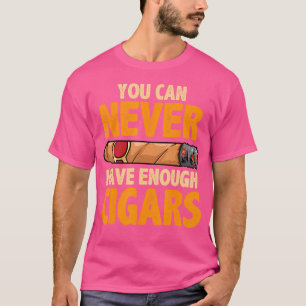 T-shirt Cigares Jamais Assez Cigare