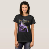 T-shirt Cigarette Kitten Drôle Fumer Chat Mème Bra Stupide (Devant entier)