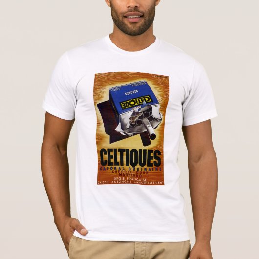 T-shirt Cigarettes celtiques (Devant)