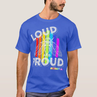 T-shirt Cigayda LGBT Pride Cicada Brood X 2021 Insect
