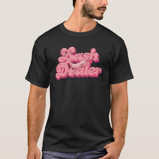T-shirt cils du concessionnaire Lash (Devant)