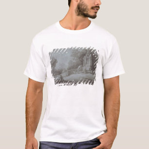 T-shirt Cimetière de Thomas Gainsborough avec la figure