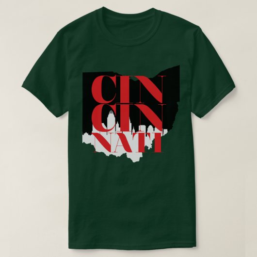 T-shirt Cincinnati 15 (Design devant)