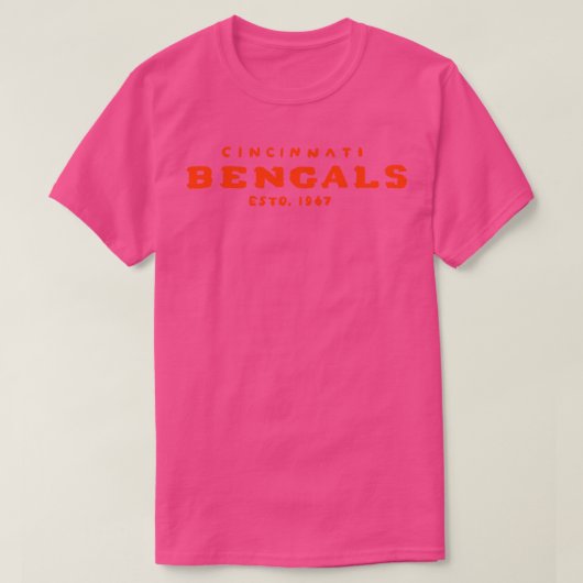 T-shirt Cincinnati Bengaaals (Design devant)