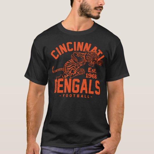 T-shirt Cincinnati Bengals 2 par Buck (Devant)