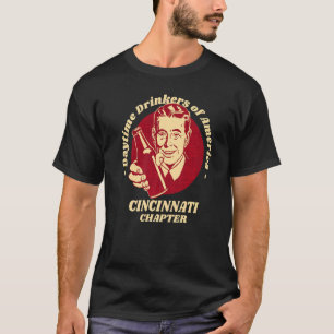 T-shirt Cincinnati Chapitre Boissons diurnes bière brasse