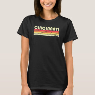 T-shirt Cincinnati Oh Ohio City Accueil Racines Retro les