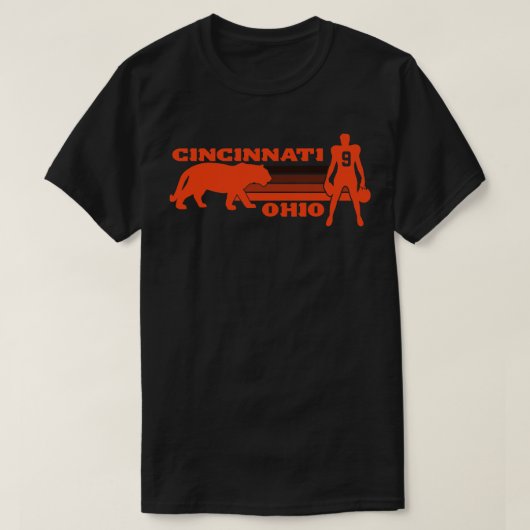 T-shirt Cincinnati Ohio (Design devant)