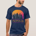 T-shirt Cincinnati Ohio Skyline<br><div class="desc">Cincinnati Ohio Skyline  .</div>