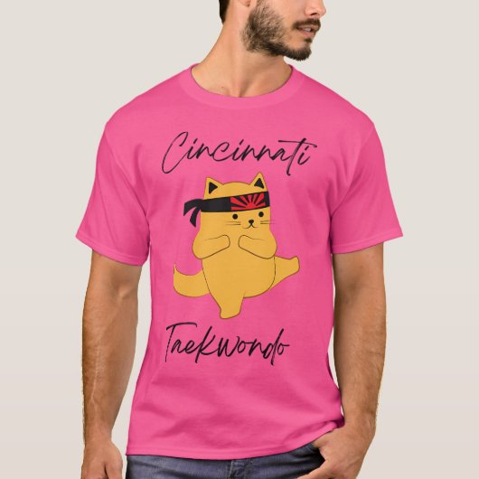 T-shirt Cincinnati Taekwondo (Devant)