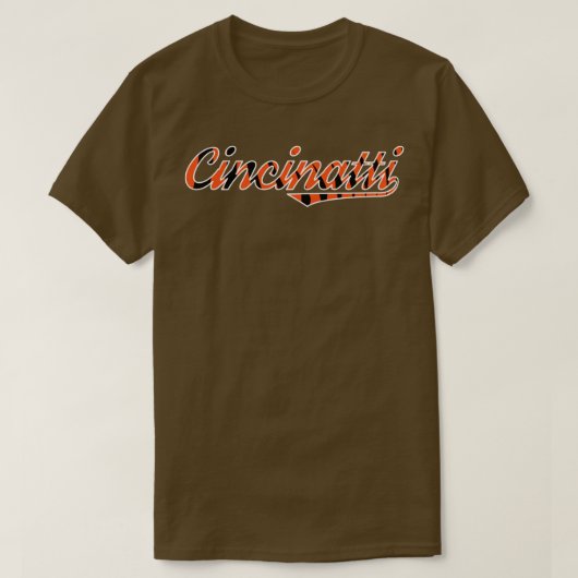 T-shirt Cincinnati True Stripes (Design devant)