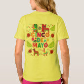 T-shirt Cinco celebration canvas yellow (Dos)