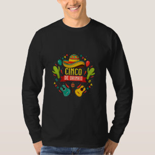 T-shirt Cinco De Drinko 5 De Mayo Drinko De Mayo Mexicain