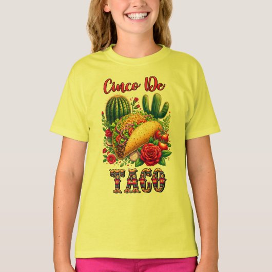 T-Shirt - Cinco De Mayo (Devant)