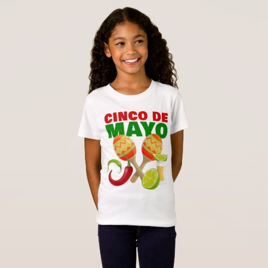 T-shirt Cinco De Mayo (Devant entier)